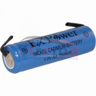Ni-CD AA (1,2V-700 mAh) com Terminal