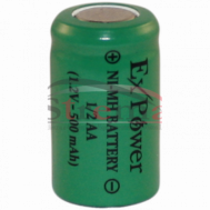 Ni-MH 1/2 AA (1,2V-500 mAh)
