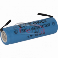 Ni-CD AA (1,2V-900 mAh) com Terminal