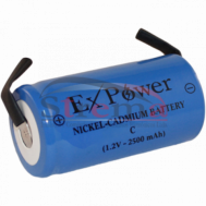 Ni-CD C (1,2V-2500 mAh) com Terminal Ni-CD C (1,2V-2500 mAh) com Terminal