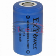 Ni-CD 2/3 A (1,2V-700 mAh)