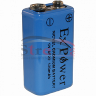 Ni-CD 6LF22 (9V 120mAh)