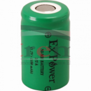Ni-MH 1/2 A (1,2V-1100 mAh)